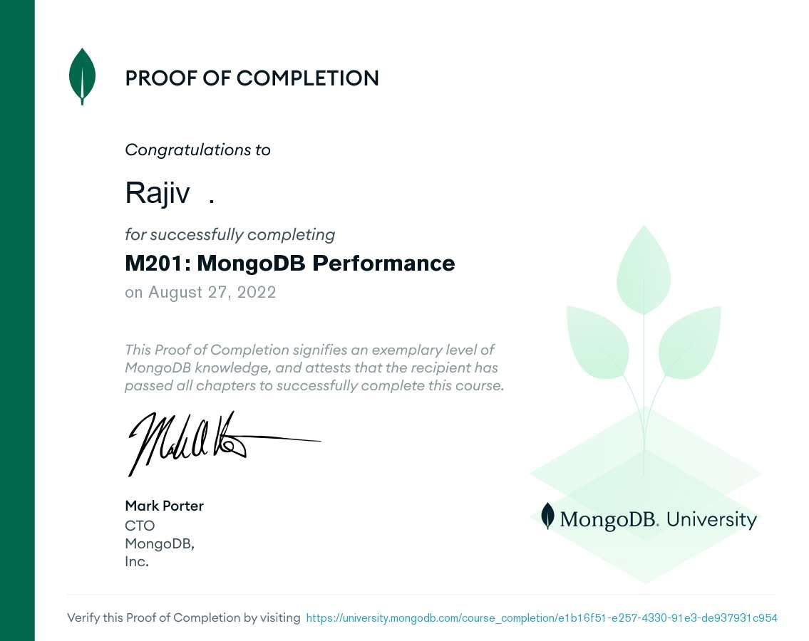 MongoDB Performance
