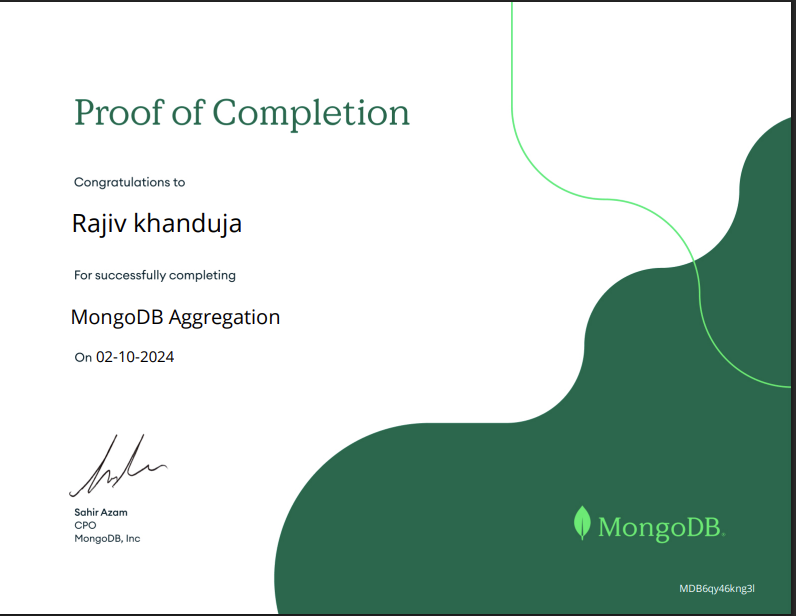 MongoDB Aggregation