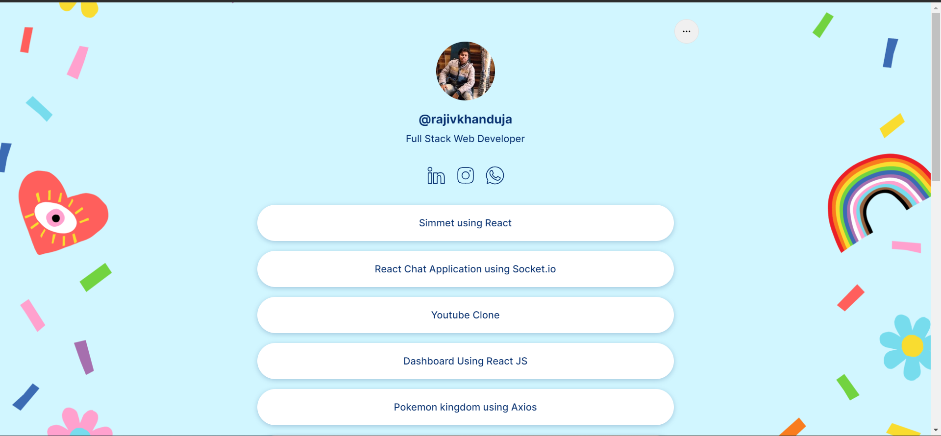 Javascript Minor Projects